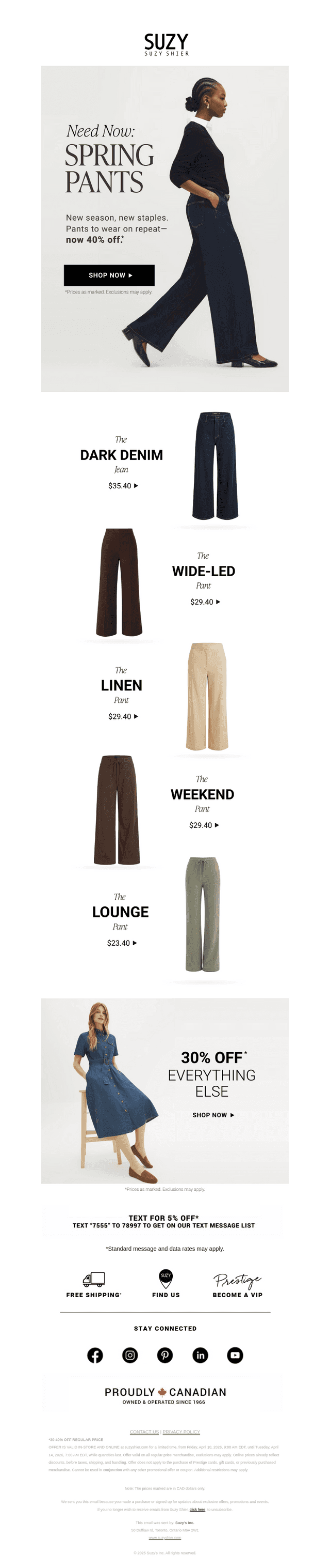 NEW DROP: PANTS & SKIRTS