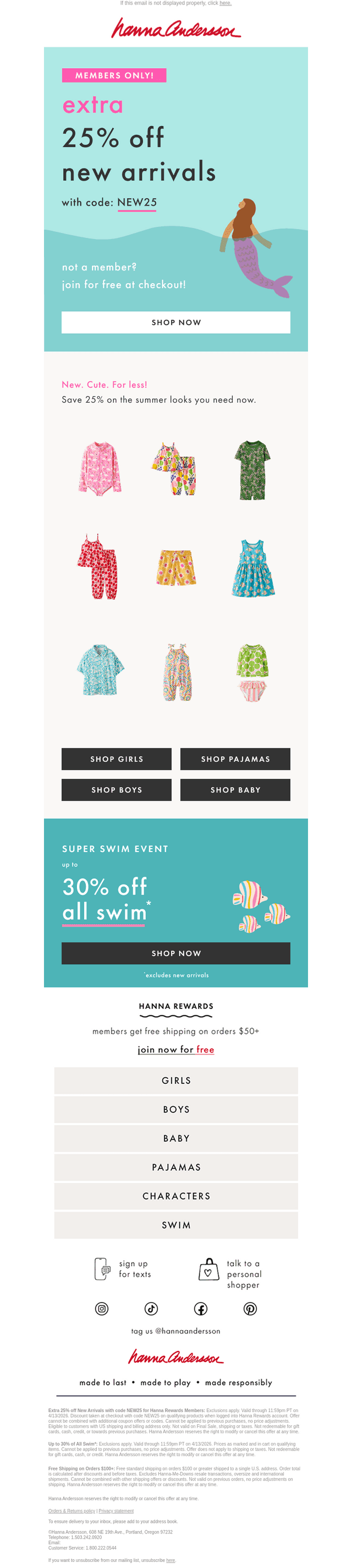 EXTRA 25% Off NEW ARRIVALS...
