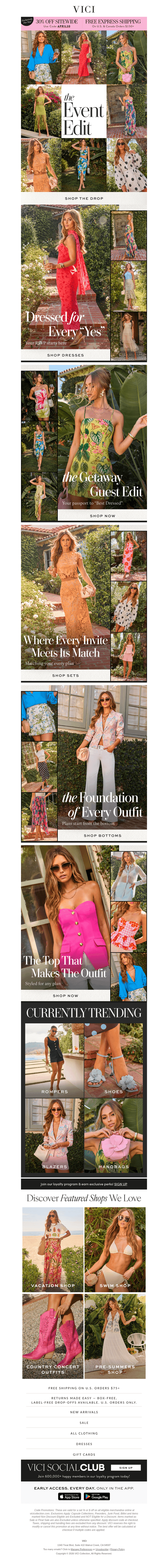 Introducing The Event Edit 😍 115+ Styles & 30% OFF Sitewide Exclusive