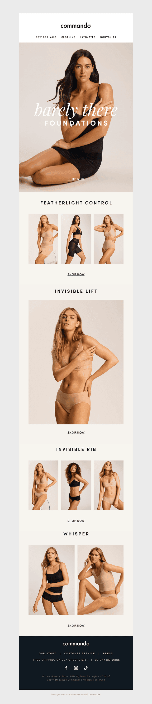Barely There Foundations