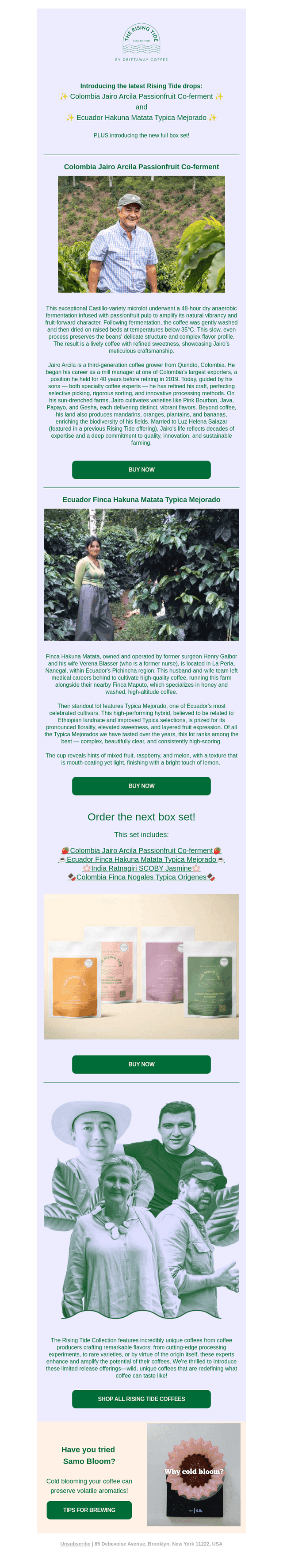 Driftaway email from Sat, Apr 11, 2026