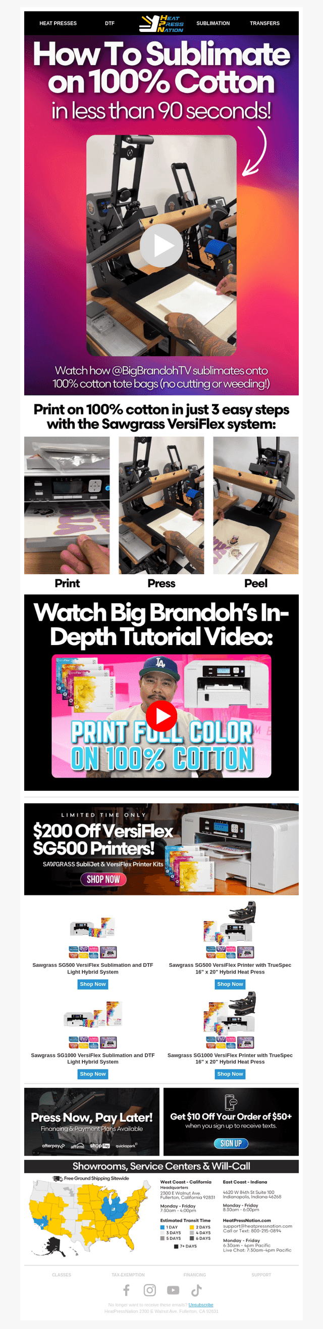 Finally! Sublimation on 100% Cotton 🤯