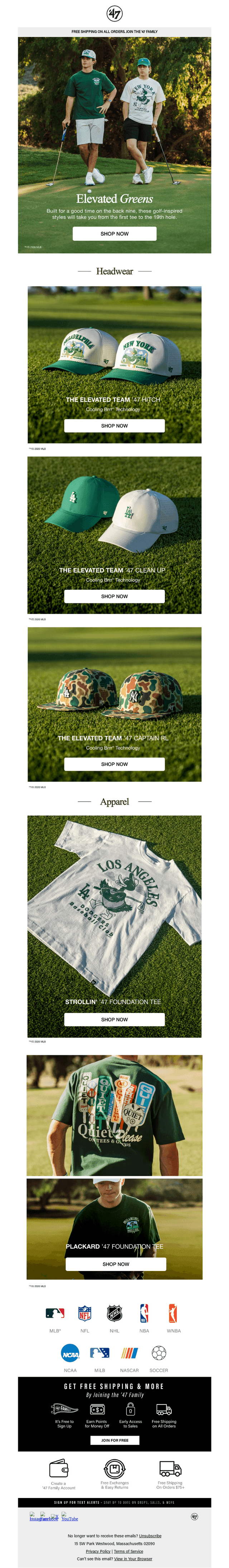 Inspired by the Game: Elevated Greens