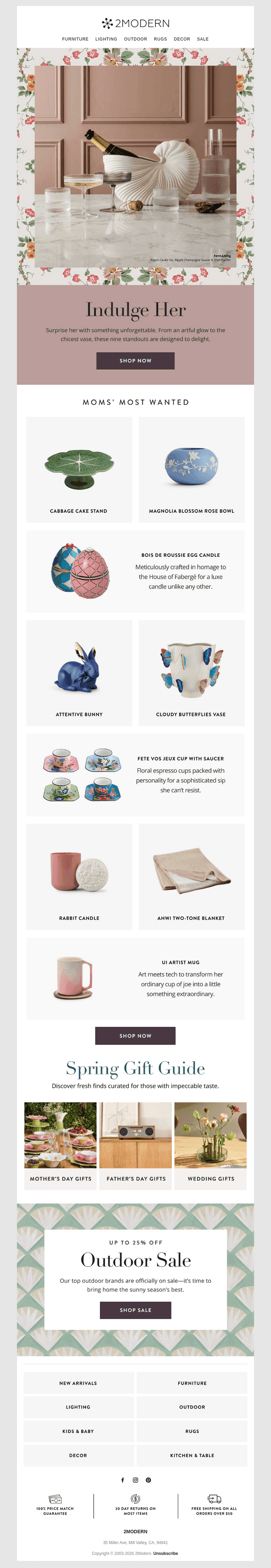 Indulge Her: Mom's Most Wanted