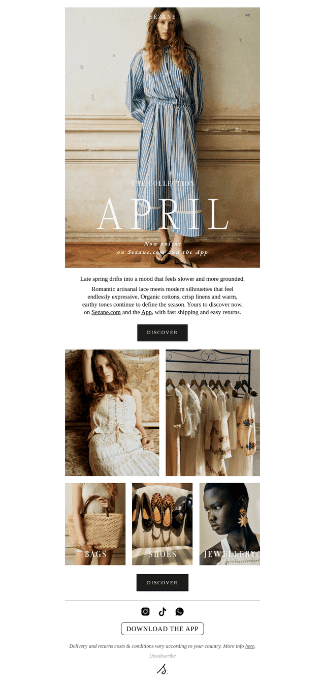 The April Collection Has Arrived