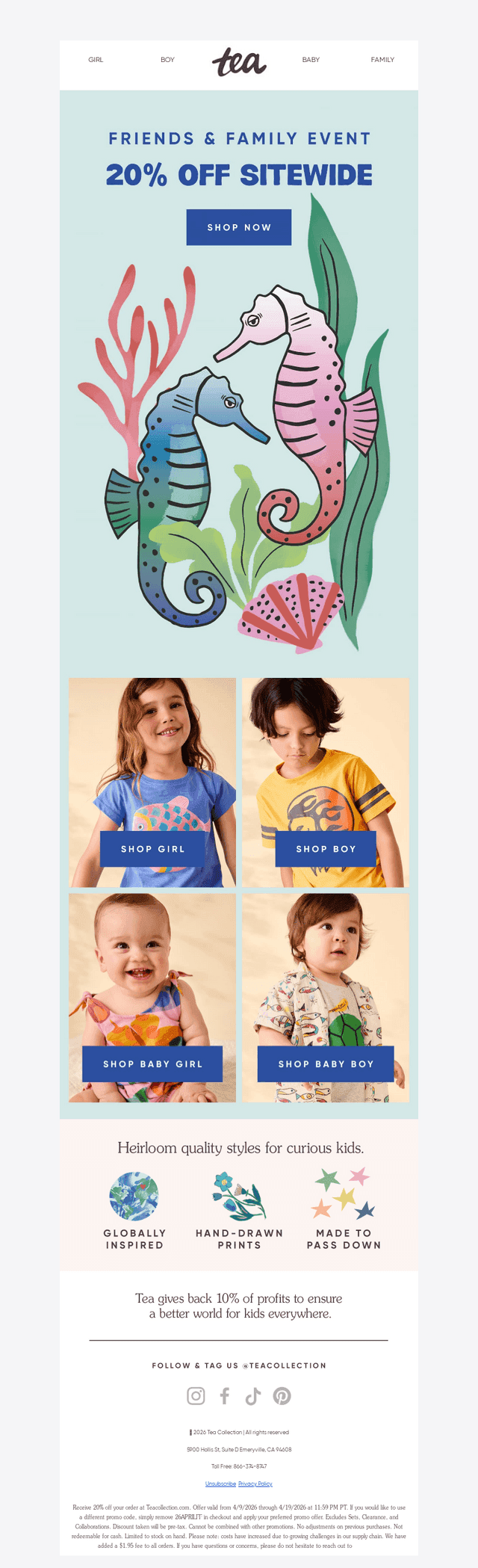 Take 20% Off Swim, Tees, Dresses & More