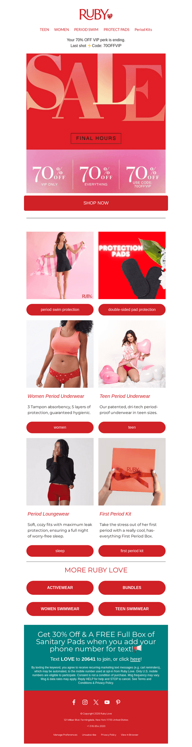 🚫This is it. 70% OFF is ending.🚫
