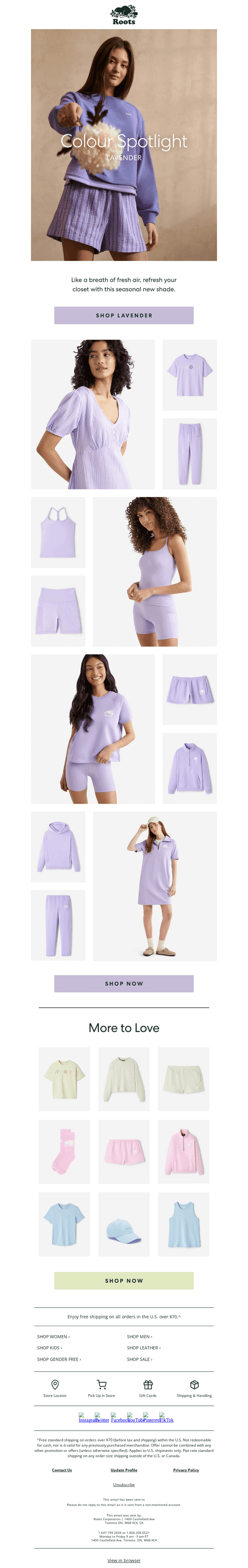 Calming. Refreshing. Lavender 🪻