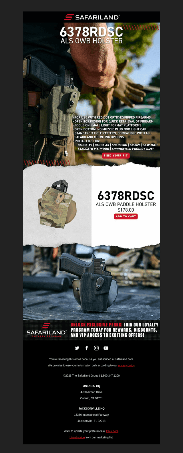 Optic-ready. Light-ready. Built to conceal.