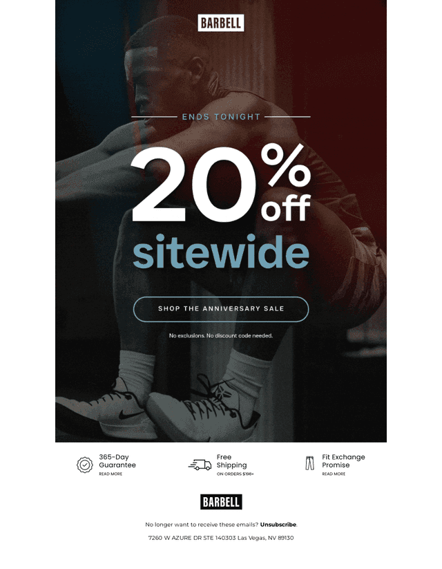 ENDS TONIGHT | 20% Off Sitewide