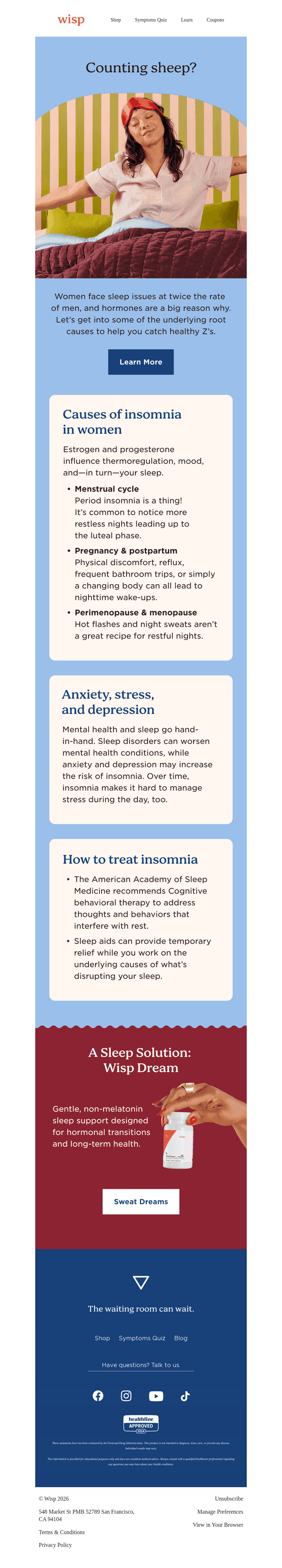 Tired of being tired? 🌙