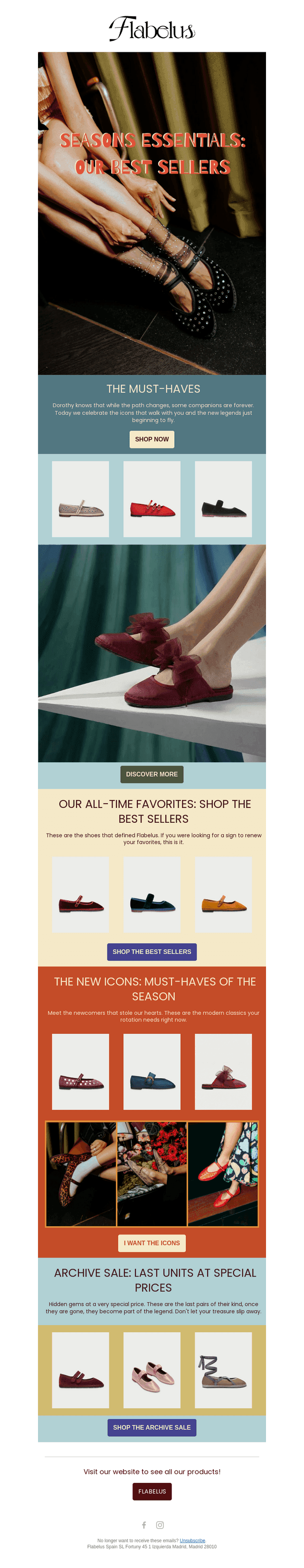 SEASONS ESSENTIALS: OUR BEST SELLERS