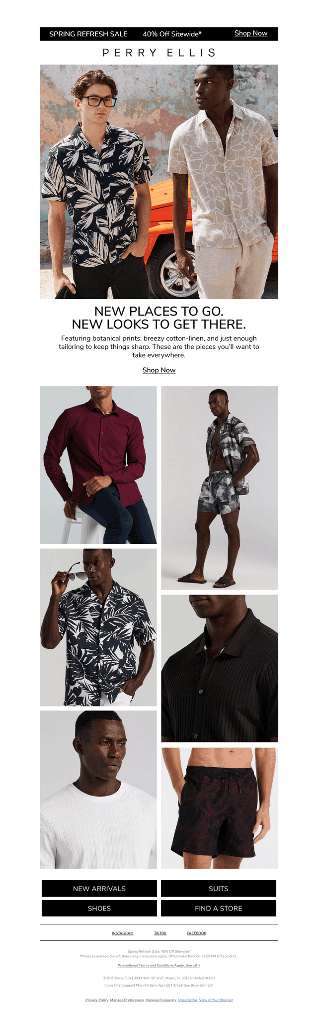 FRESH NEW ARRIVALS