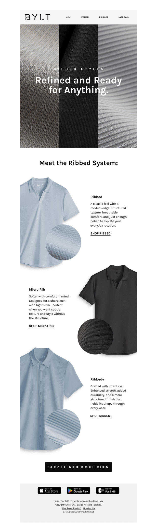 Meet Ribbed—Refined, Reinvented