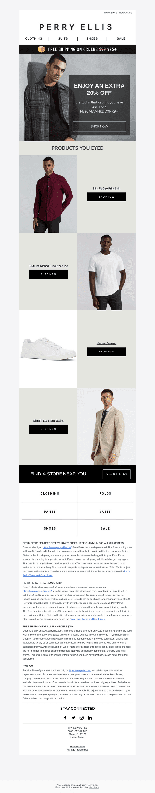 Just In: An Extra 20% Off