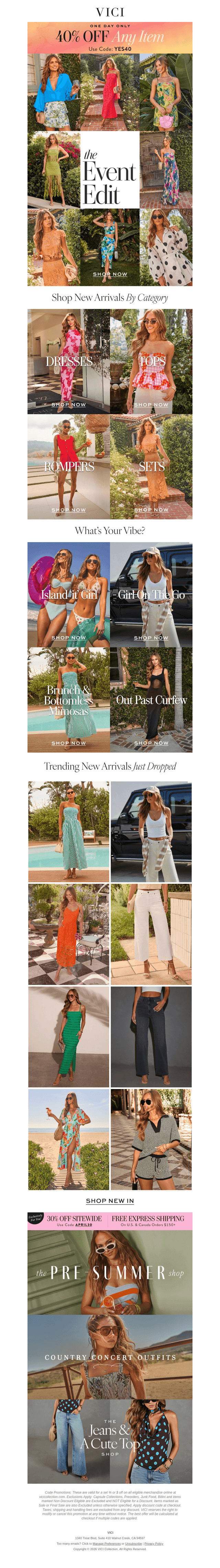✨Today Only: Take 40% Off ANY Item✨