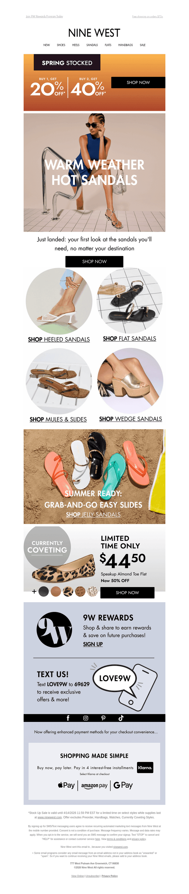 Seriously? 40% Off ALL SANDALS?!