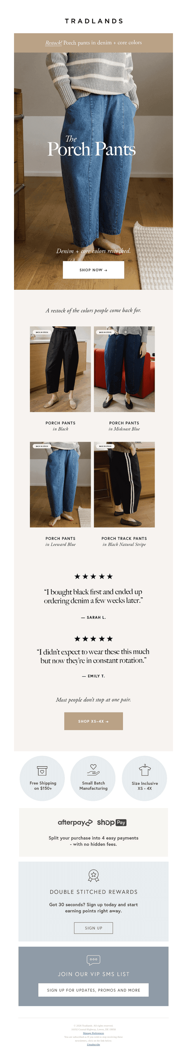 The Porch Pants