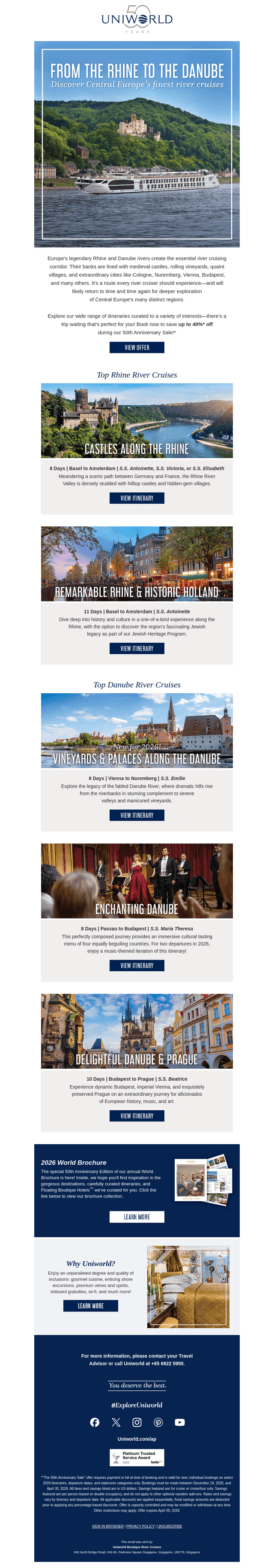 Europe’s Defining Journeys