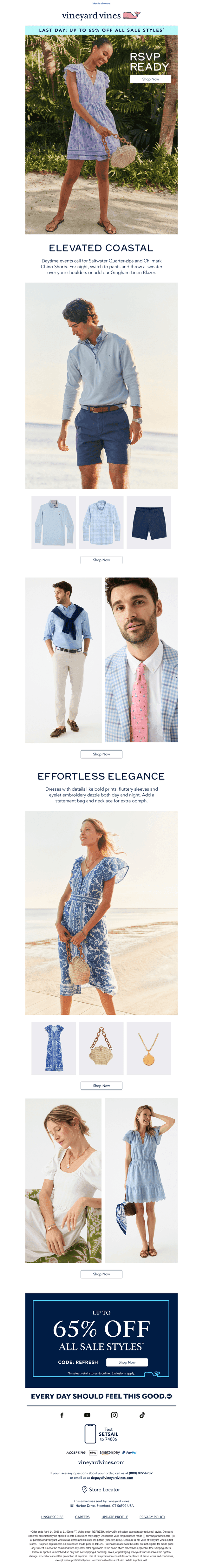 Easy Occasion Dressing For Him & Her