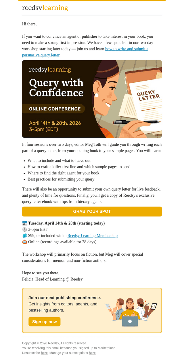 Tokened email from Tue, Apr 14, 2026