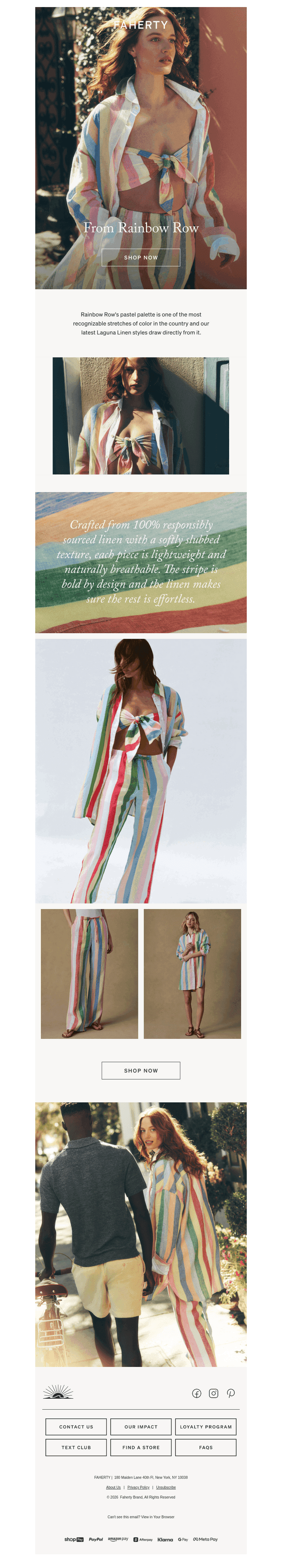 The Print Inspired by Rainbow Row