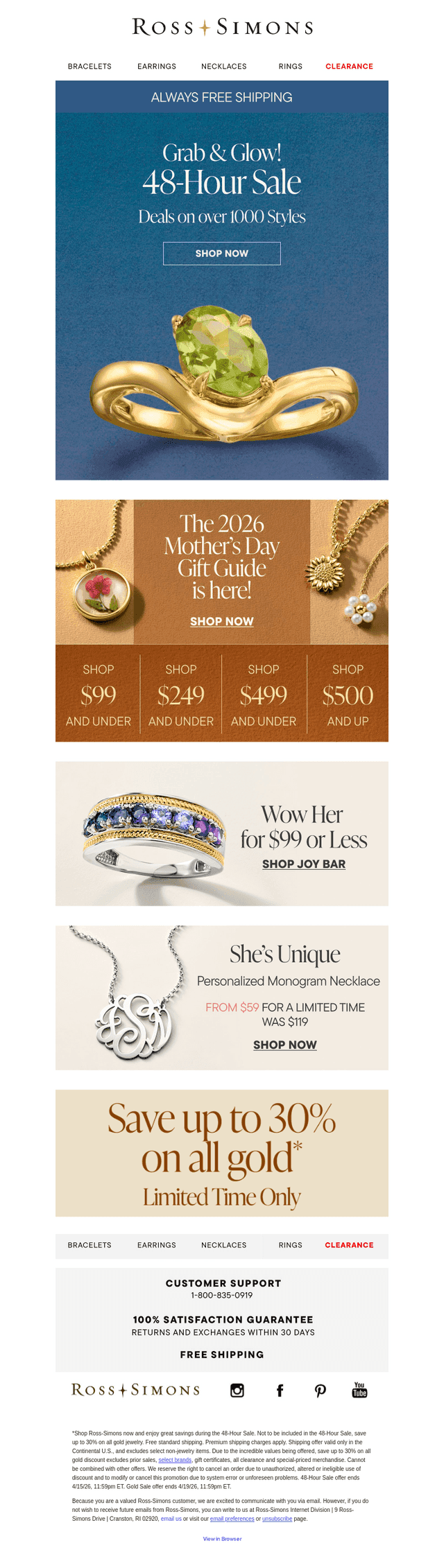 Two days only: Save big on over 1000 items!