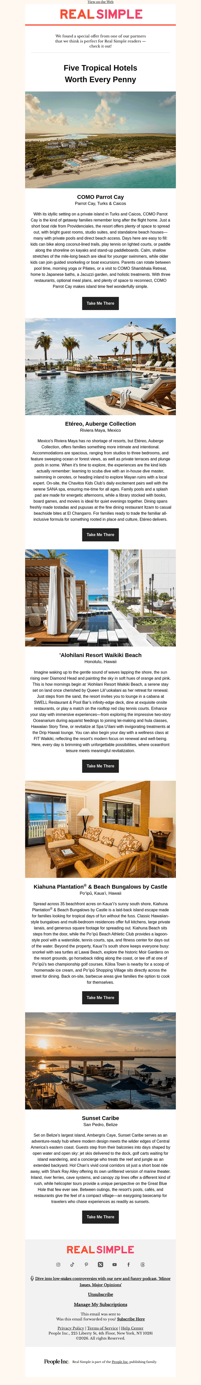 Five Tropical Hotels Worth Every Penny