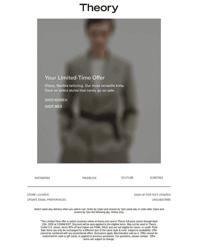 Don't Forget: Your Limited-Time Offer