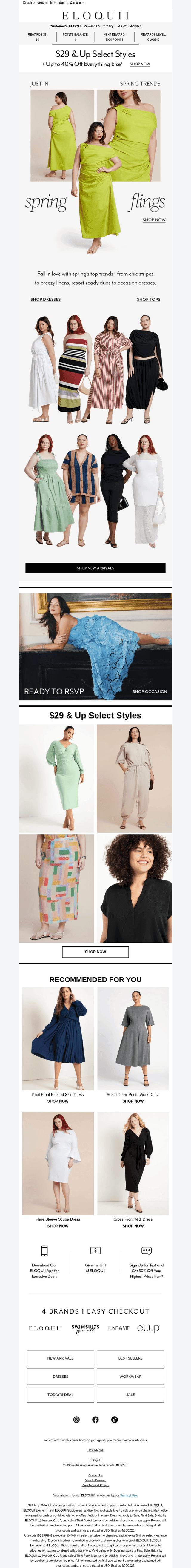 Eloquii email from Tue, Apr 14, 2026