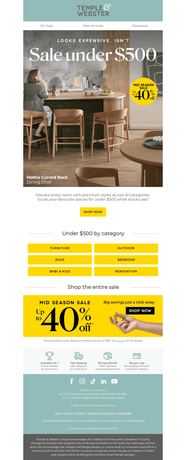 High-end style, low-end prices