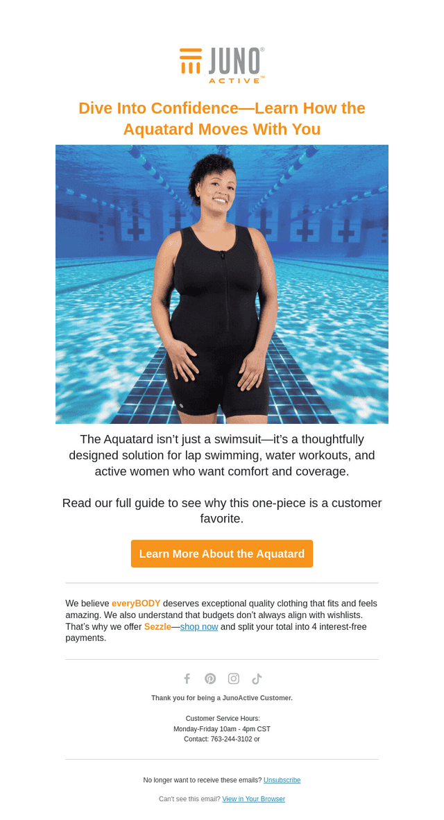 Discover the Aquatard: Comfort, Coverage & Confidence