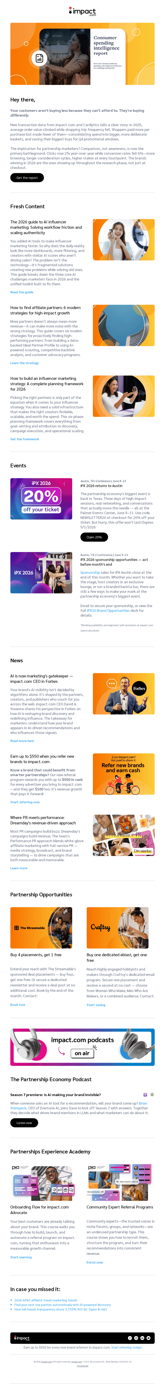 impact.com email from Tue, Apr 14, 2026