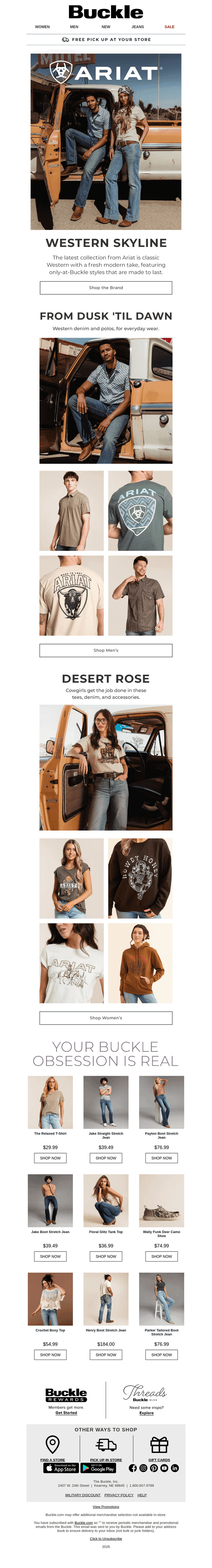 New from ARIAT: Exclusive Looks
