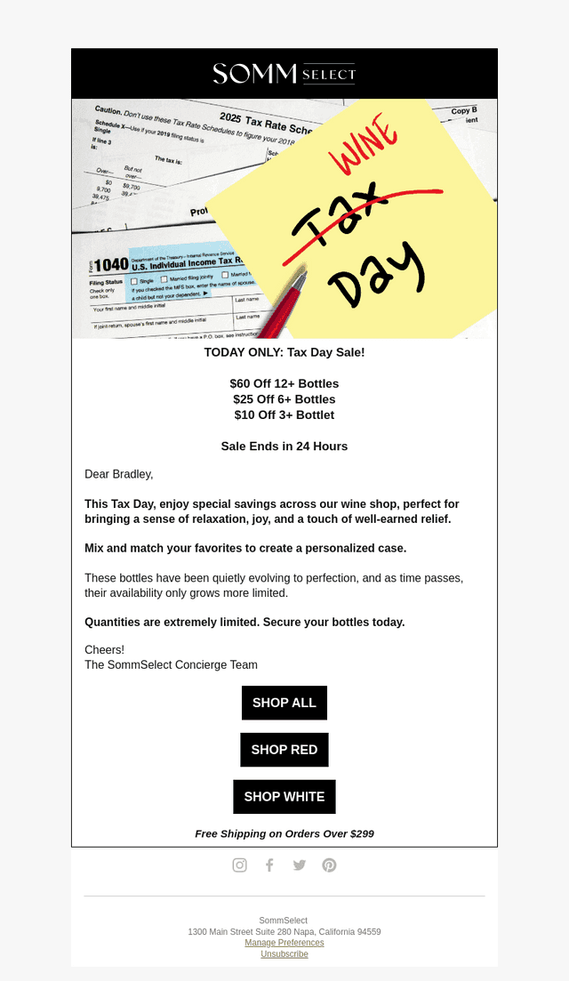What’s Better Than Paying Taxes?