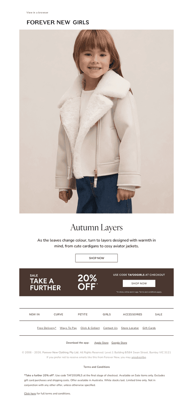 New Autumn Arrivals