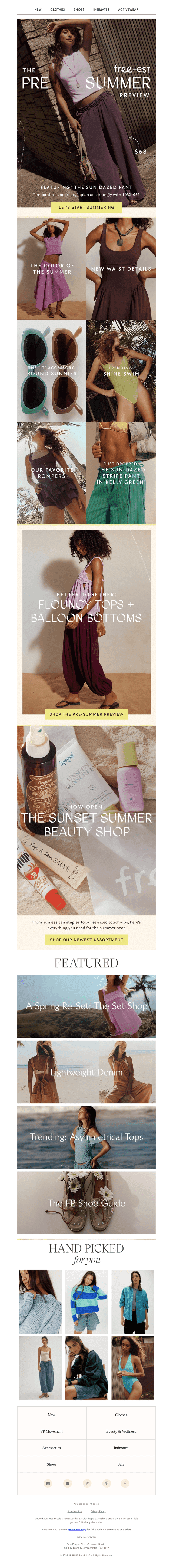 The Pre-Summer Preview ☀️