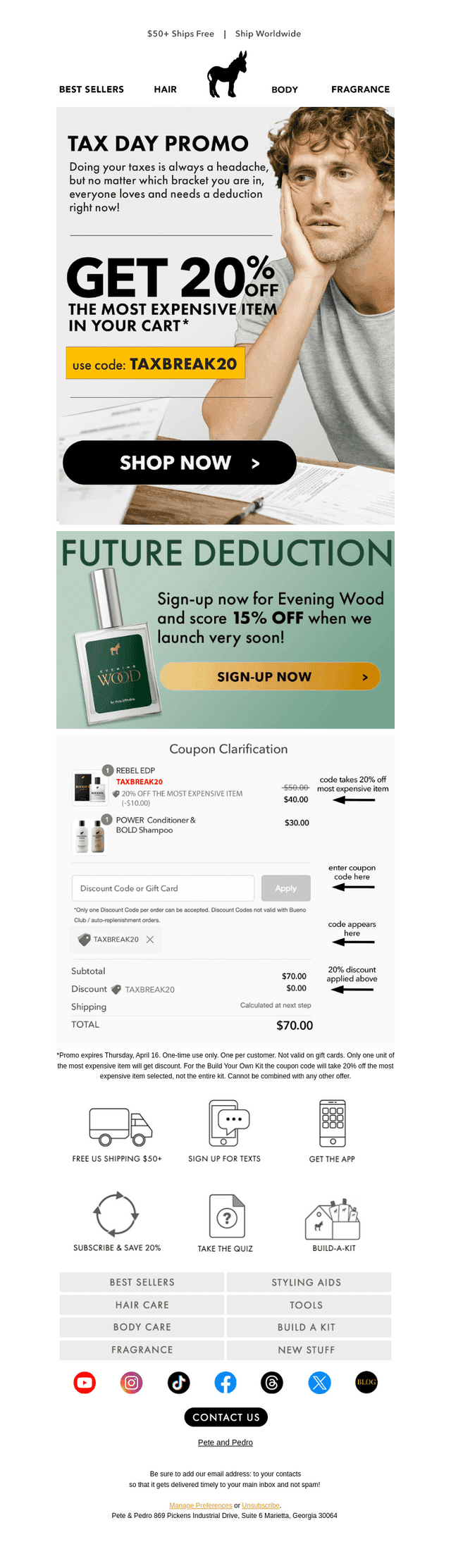 Grooming Tax Deduction Ends Today!