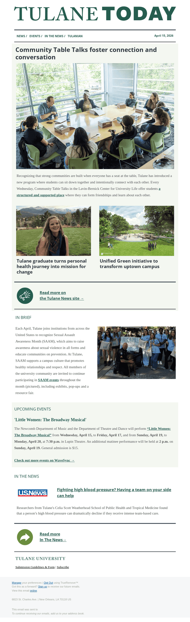 Community Table Talks foster connection and conversation