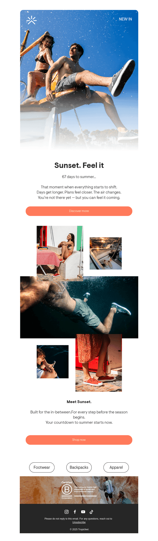 Tropic email from Wed, Apr 15, 2026