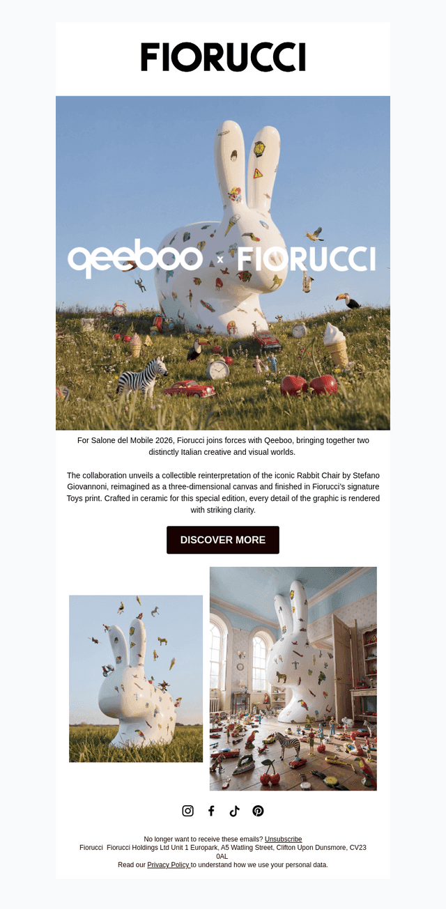 Introducing Qeeboo x Fiorucci