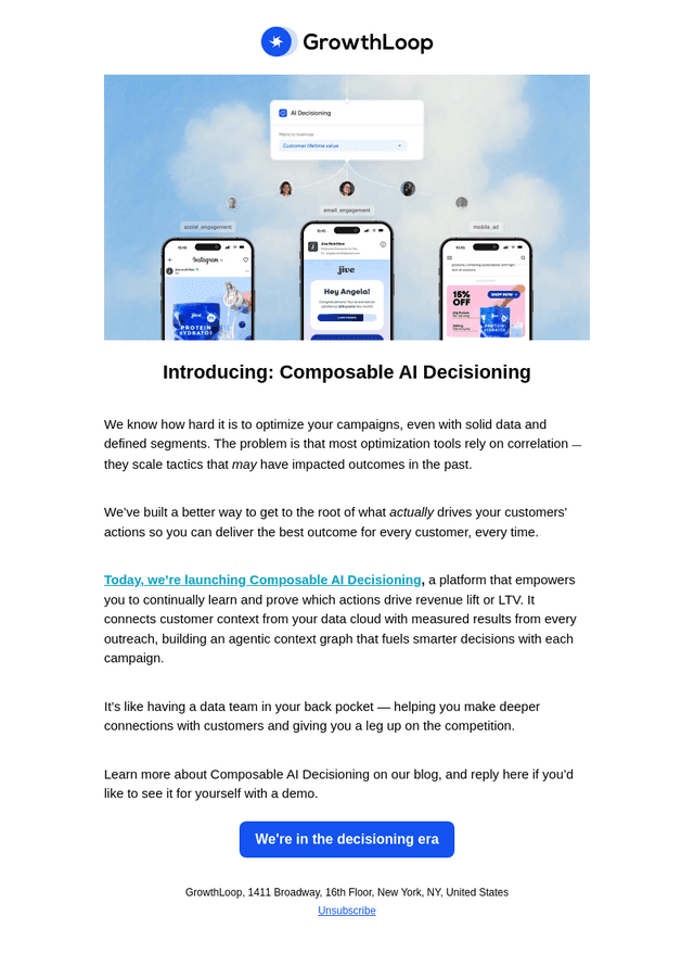 Make the most of every touchpoint with Composable AI Decisioning