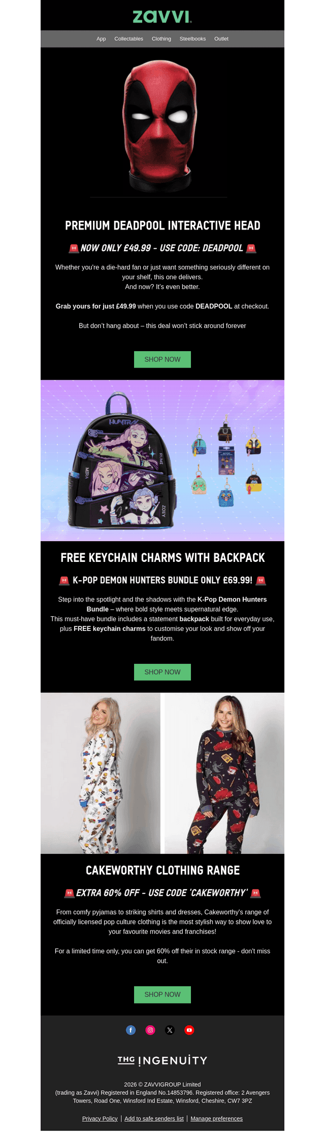 Zavvi email from Wed, Apr 15, 2026