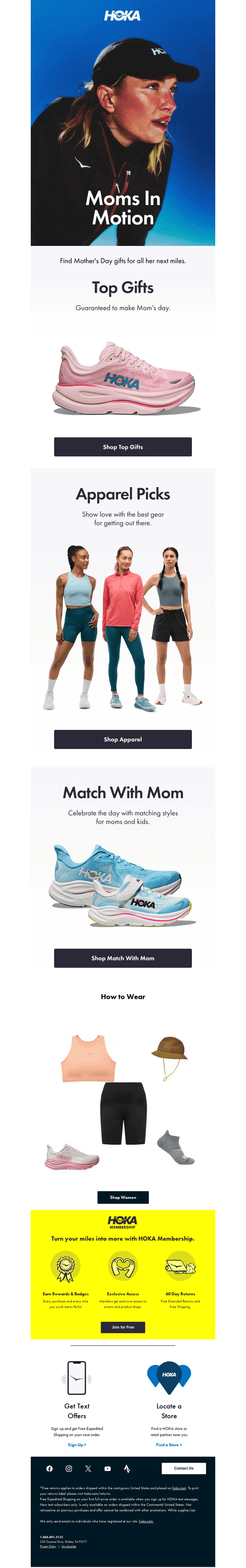 HOKA email from Thu, Apr 16, 2026