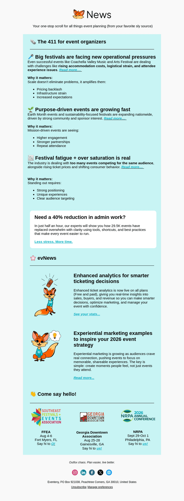 🌍 Better events, bigger impact: Your April guide