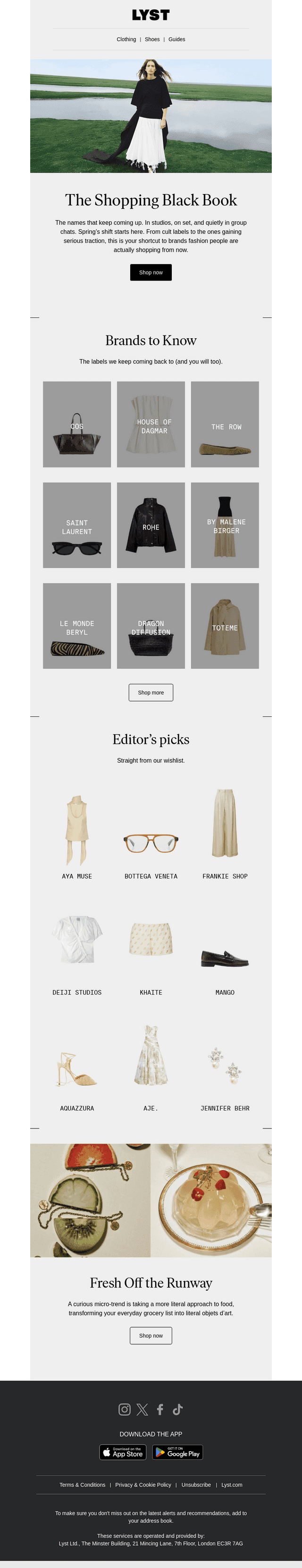 The Shopping Black Book