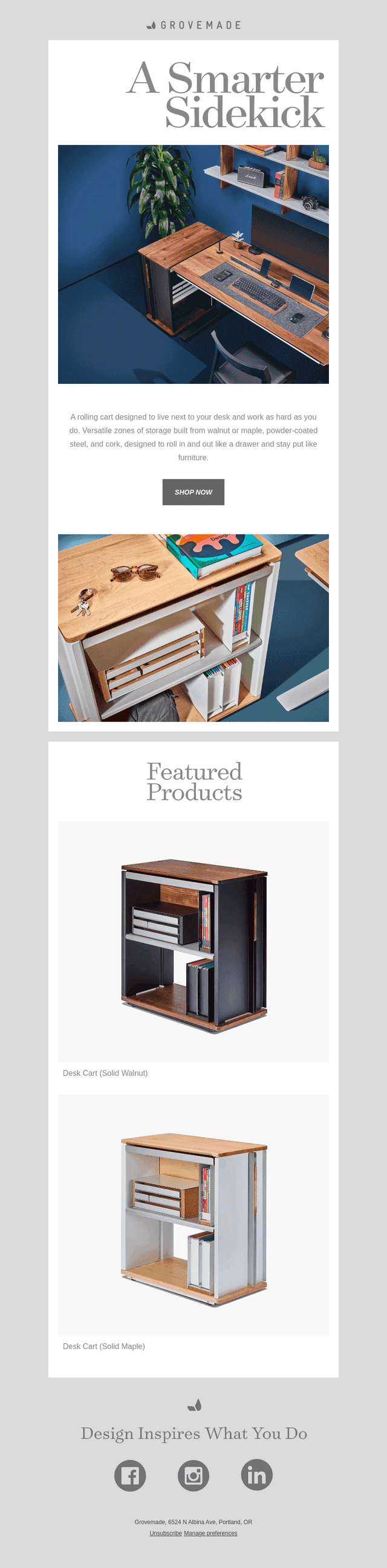 Meet the Desk Cart