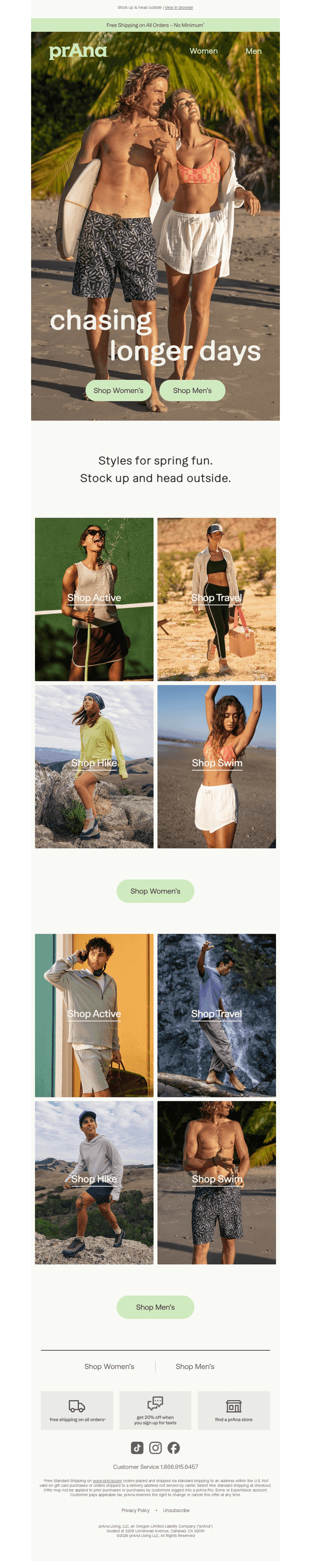 prAna email from Fri, Apr 17, 2026