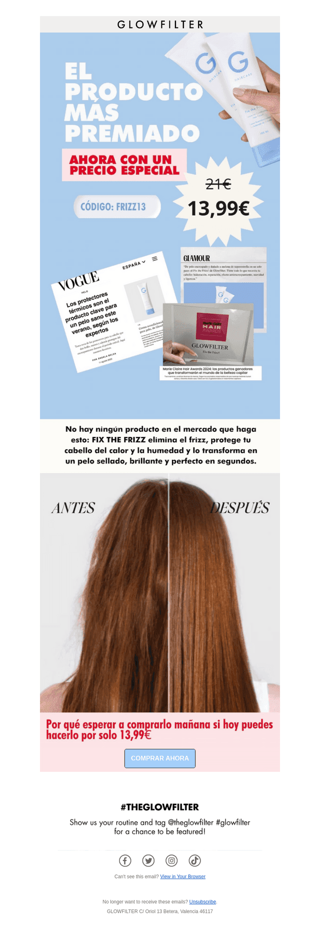 Antes 21€ → ahora 13,99€