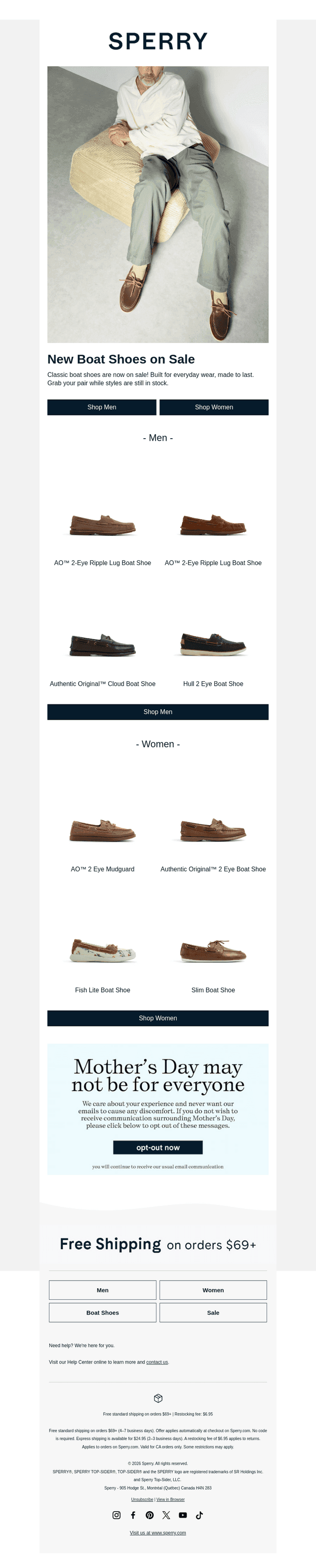 Those boat shoes you've been eyeing?